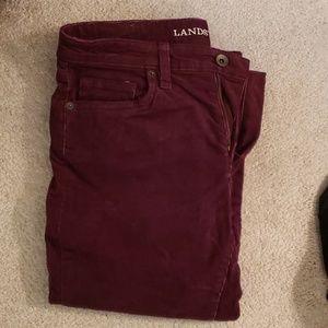 Land's End Corduroy Pants